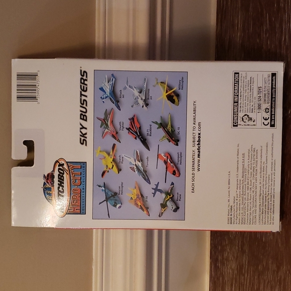 🎉HP🎉Very Rare! Brand New! 2002 MATCHBOX - Hero City - Sky Busters Collectable! - Picture 2 of 4